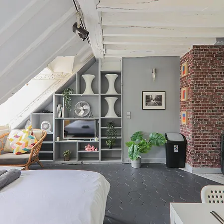Studio Apartment-4P-City Centre Lescot With Netflix-2